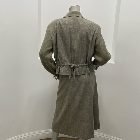 Gio Sport Gio Club Vintage Skirt Suit Set Gray - Picture 2 of 16